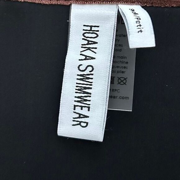 Hoaka brown neoprene swimwear bikini bottoms - Picture 4 of 6